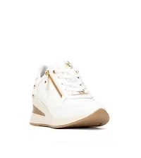 Xti Women's Quilted Wedge Sneakers By