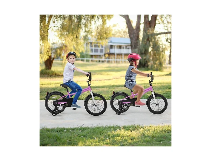 18-Inch Kids Training Bike with Dual Brakes