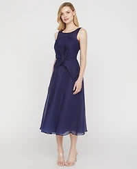 Js Collections Women's Boat Neck Cocktail Dress