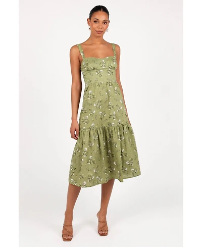 Petal and Pup Women's Paisley Midi Dress