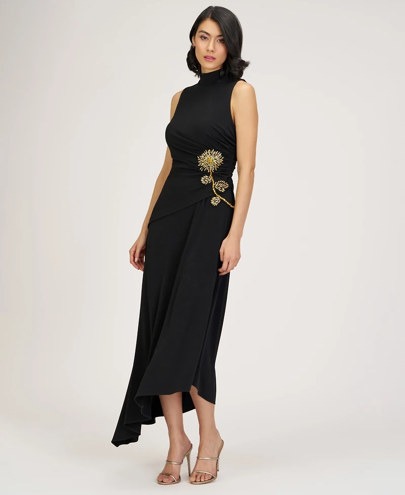 Js Collections Women's Mock Neck Andrea Cocktail Dress