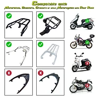 Yescom Ahr 36L Universal Motorcycle Tour Tail Box Scooter Trunk Storage Security Lock