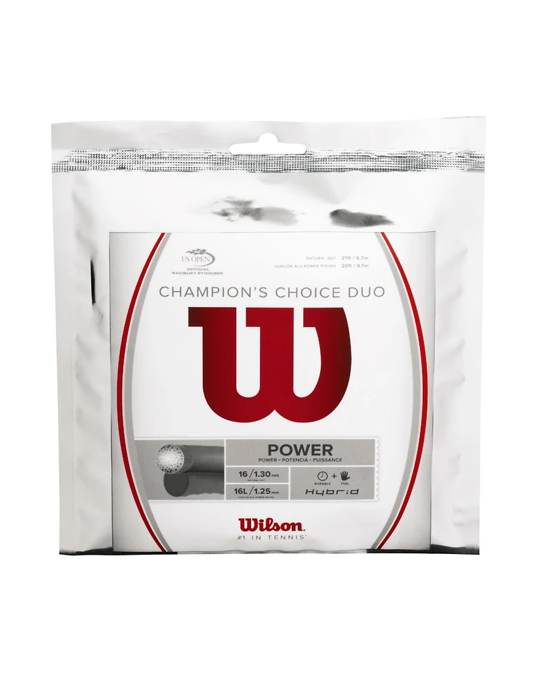 Wilson Champions Choice Duo Hybrid Tennis String