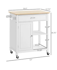 Slickblue Modern Freestanding Kitchen Storage Cabinet with Adjustable Shelves for Pantry