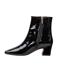 Wrenly | Pointed Toe Cuban Heel Ankle Boot