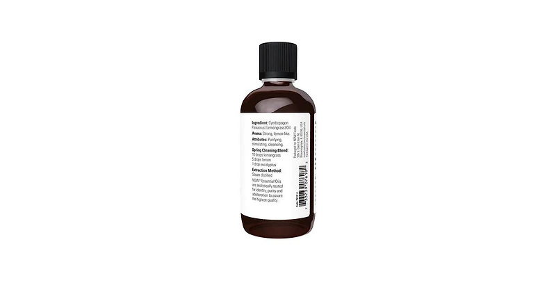 Now Foods Lemongrass Oil ,4 Oz