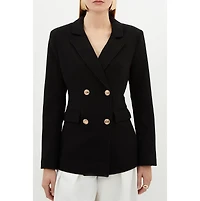 Karen Millen Women's Tailored Doubled Breasted Blazer