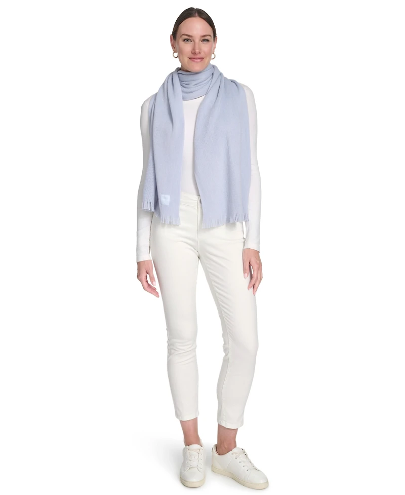 Calvin Klein Super Soft Fringe Detail Scarf