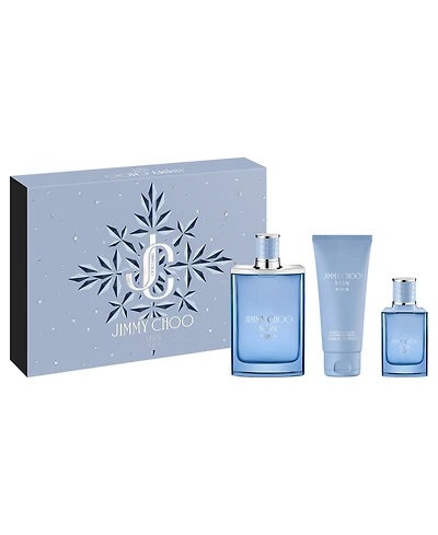 Jimmy Choo Men's 3-Pc. Aqua Woody Marine Eau De Toilette Gift Set