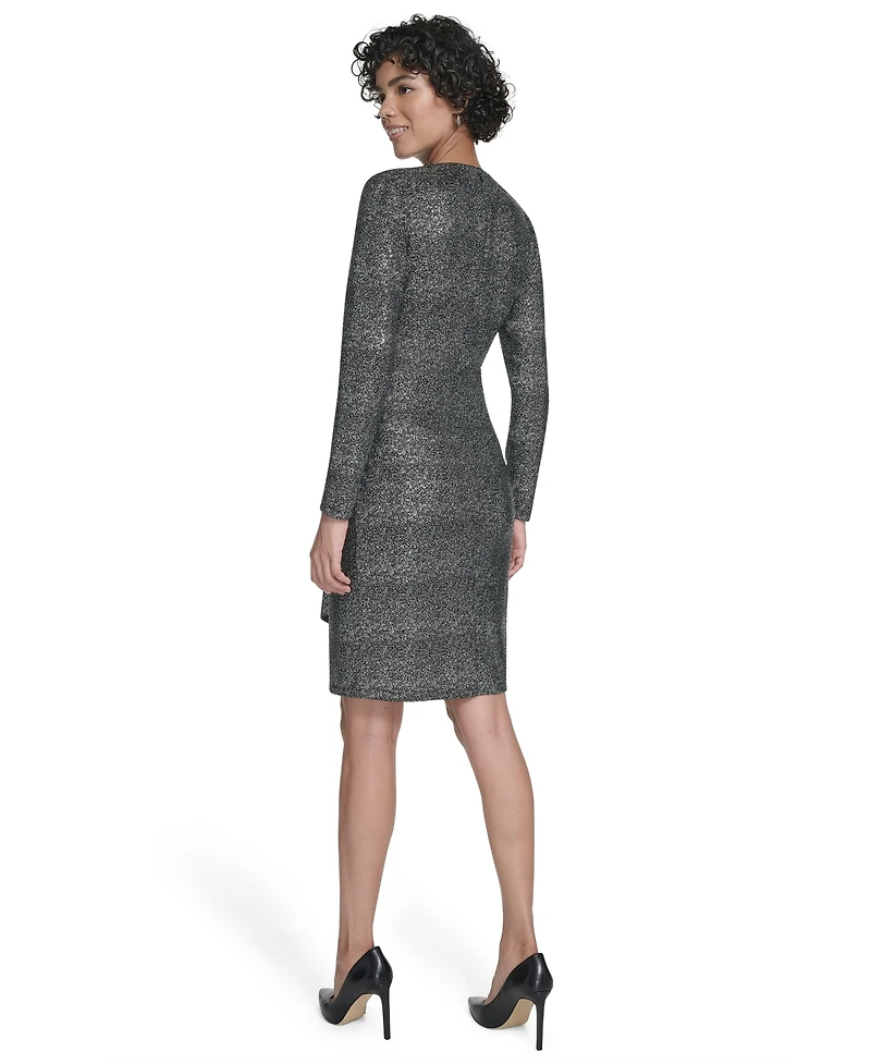 Calvin Klein Women's Long Sleeve Dress