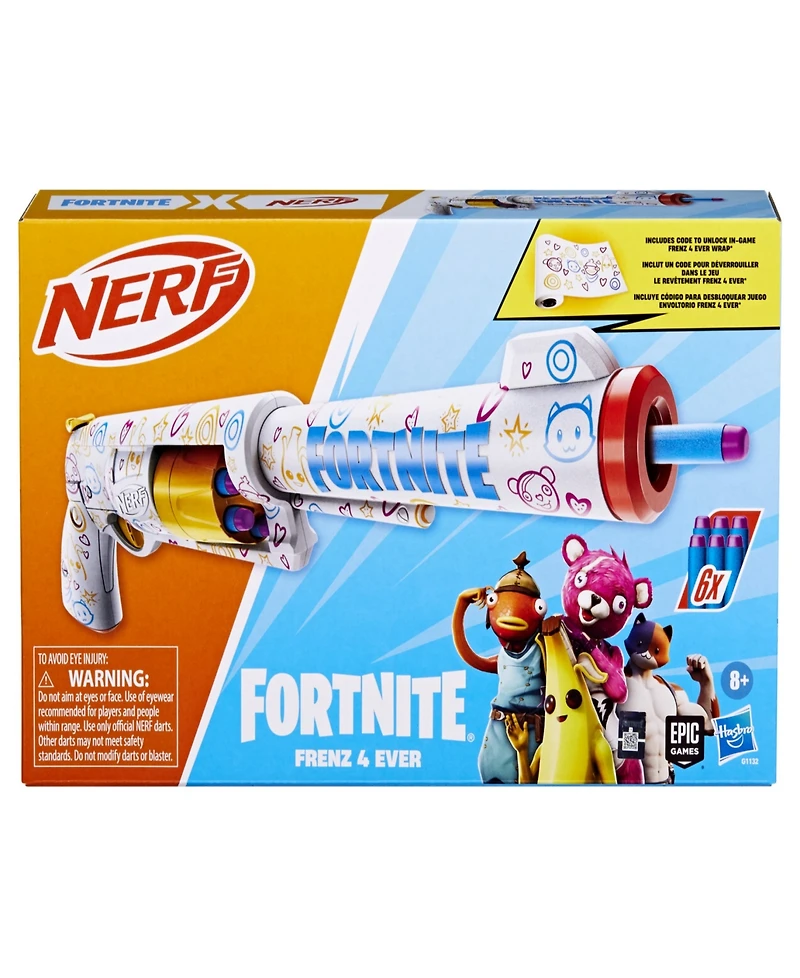 Nerf Fortnite Frenz 4 Ever Blaster