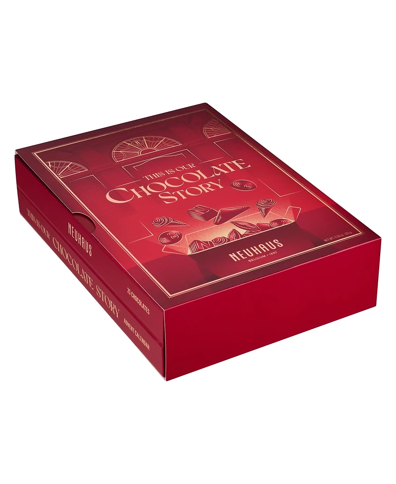 Neuhaus Holiday Assorted Chocolate Advent Calendar Book, 25 Pieces