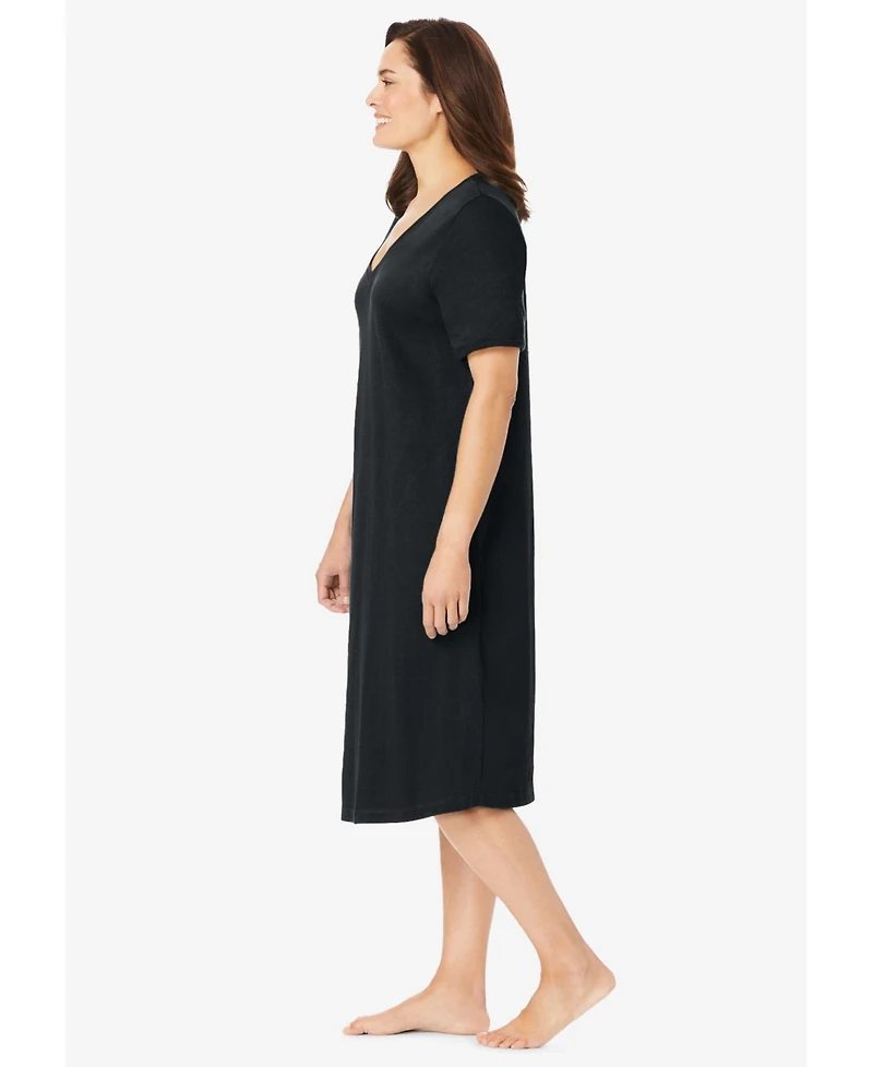 Dreams & Co. Women's Short T-Shirt Lounger