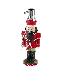 Avanti Peppermint Nutcracker Resin Lotion Dispenser
