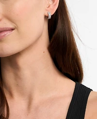 Michael Kors Cubic Zirconia Huggie Earrings