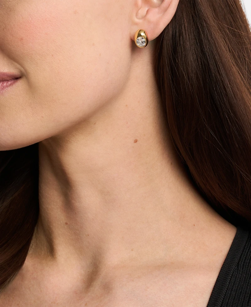 Michael Kors Oval Stone Stud Earrings