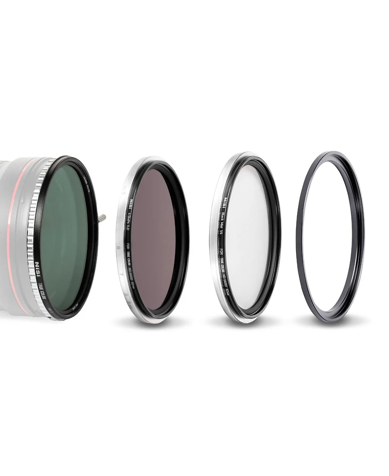 NiSi Swift Vnd Mist Kit with 67mm Swift True Color 1-5 Stop Vnd, Nd16 4 Stop ND and Black Mist 1/4 Filter