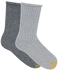 Gold Toe Women's 2-Pack Super Soft Crew Socks