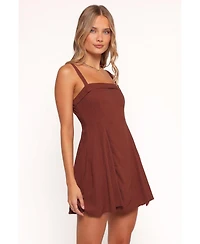 Petal and Pup Women's Caitlin Mini Dress - Cognac