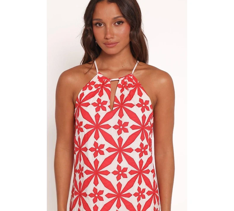 Petal and Pup Women's Kaelia Mini Dress - Red