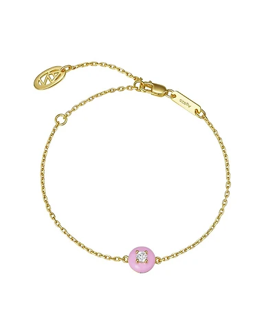 Anna Zuckerman Petit Cupcake Bracelet in Pink