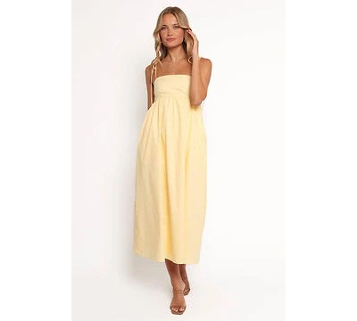 Petal and Pup Women's Simona Maxi Dress - Yellow