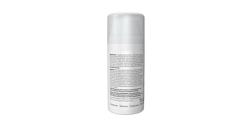 Now Foods Natural Progesterone Balancing Skin Cream with Lavender ,3 Oz