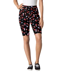 Woman Within Plus Stretch Cotton Bike Short