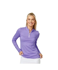 Sofibella Women's 1/4 Zip Golf Shirt