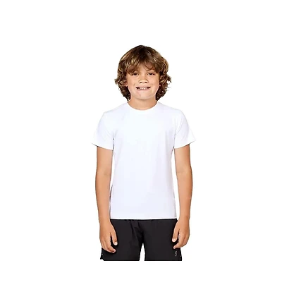 Sofibella Boys Sb Shortsleeve White Tennis Shirt