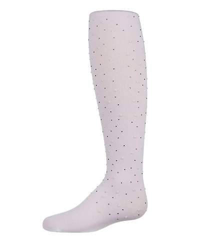 Memoi Lots of Dots Fine Cotton Tights