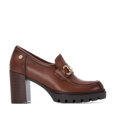 Women's Casual Heeled Loafers By Xti