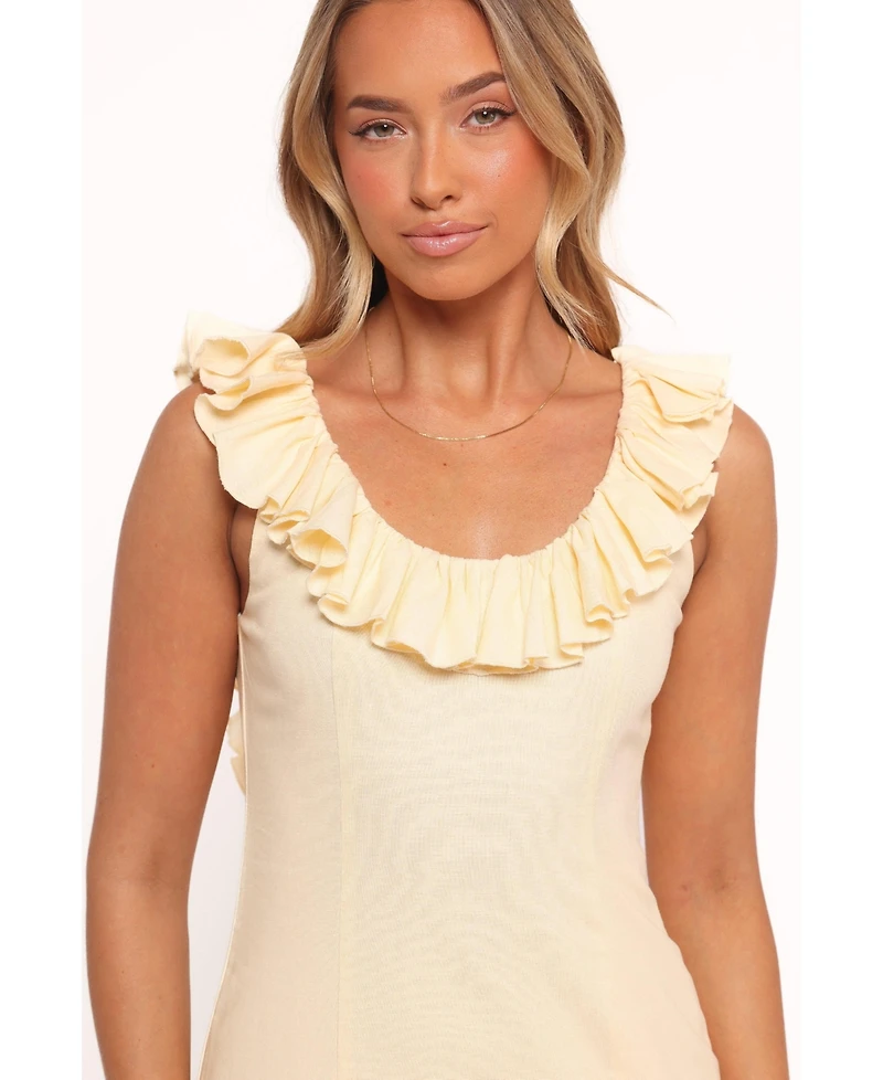 Petal and Pup Women's Brienne Maxi Dress - Butter Yellow