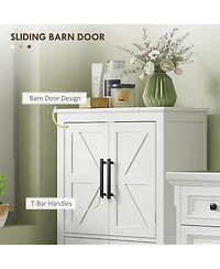 Bathroom Floor Cabinet with Ample Storage for Towels and Bathroom Essentials