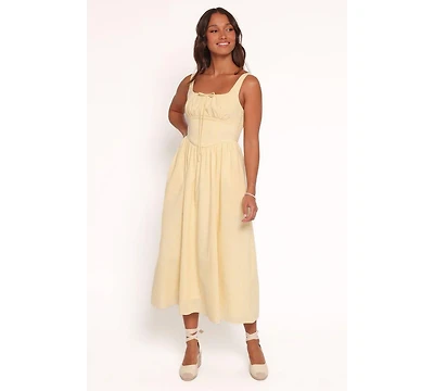 Petal and Pup Women's Kinslee Midi Dress - Coral