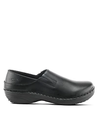 Azura Spring Step Professional Manila Leather Slip-On Work Loafer with Removable Insole and Skid-Resistant Sole