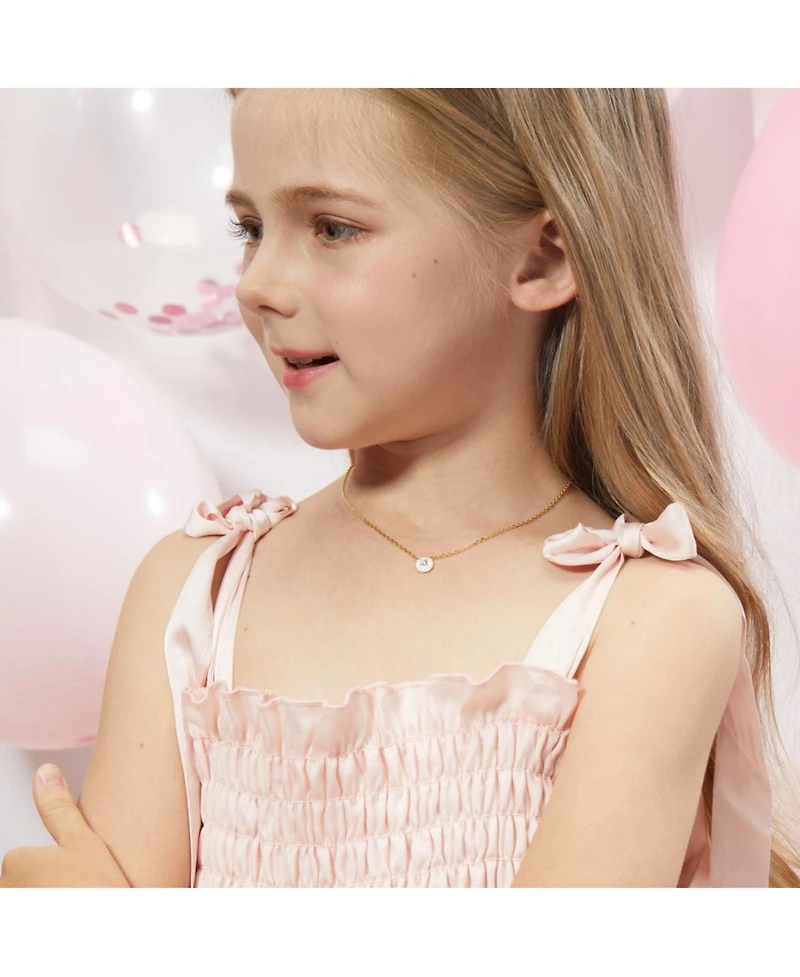 Anna Zuckerman Petit Cupcake Necklace in White