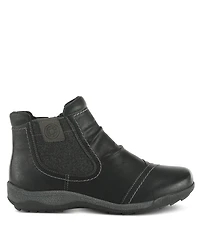 Spring Step Atella Low Profile Bootie with Elastic Gore, Inside Zipper, and Cushioned Insole