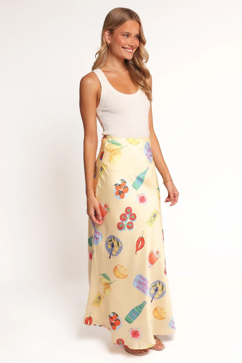 Petal and Pup Women's Kinsey Maxi Skirt - Yellow