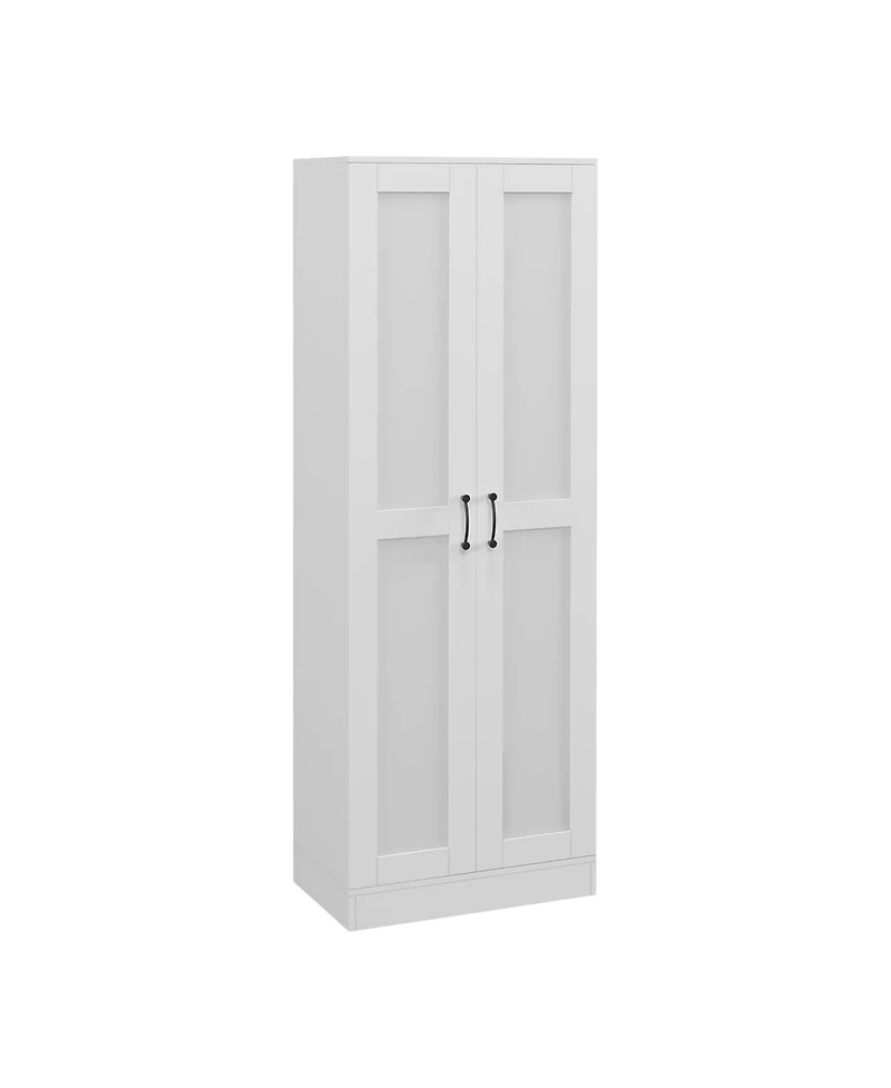 Slickblue Adjustable Shelves Freestanding Kitchen Storage Cabinet for Pantry Organization