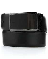 Perry Ellis Portfolio Men's Plaque Reversible Belt