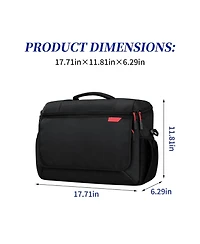 Bubm Waterproof PS5 Travel Case with Laptop Compartment