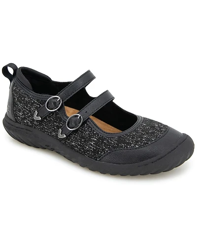 Jbu Women's Nina Slip On Mary-Jane Flats