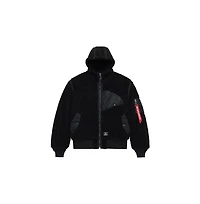 Alpha Industries Men's Sherpa Onion Quilting Flight Jacket