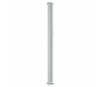vidaXL Side Awning Black Polyester with Pu coating, powder-coated steel