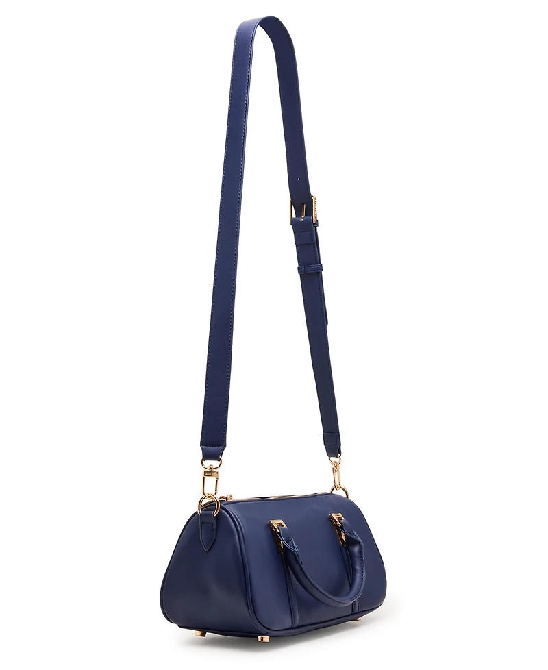 Anne Klein Convertible Strap Small Barrel Bag