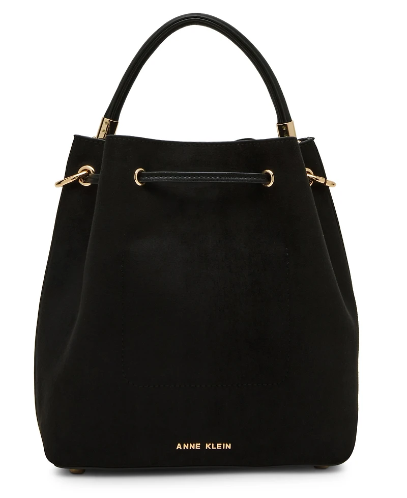 Anne Klein Convertible Strap Small Bucket Bag