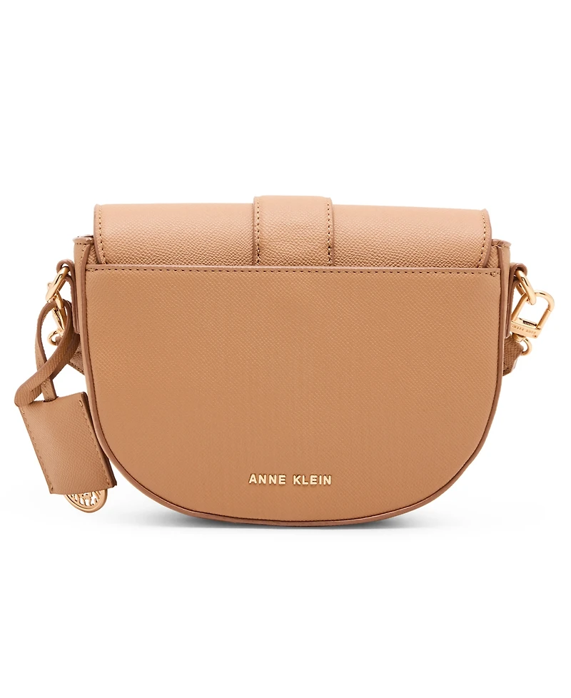 Anne Klein Covered Buckle Small Crossbody Bag