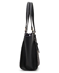 Anne Klein Herringbone Medium Tote Bag