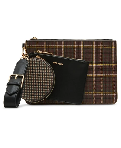 Anne Klein Zipper Wristlet